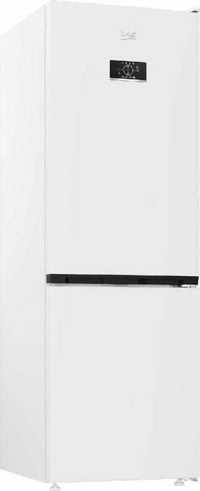 Нов хладилник с фризер Beko  180 см 301 л бял