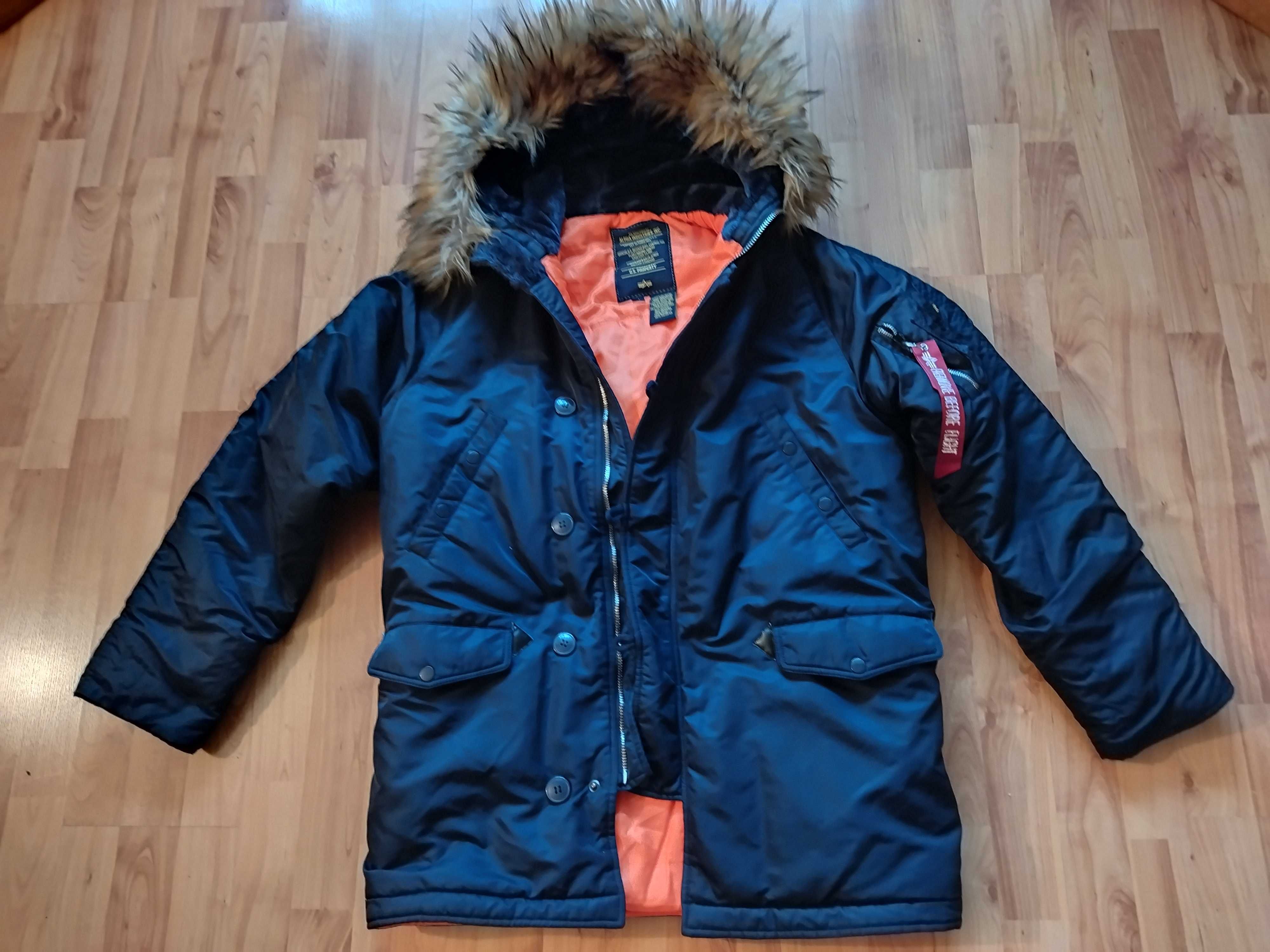Парка-аляска Alpha Industries (США),зима,до -40,оригинал,р-р 50