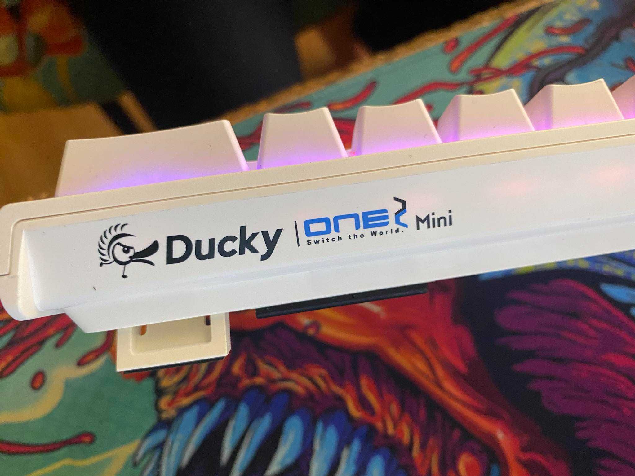 Ducky One 2 Mini! Cherry MX Blue Switches!Перфектна