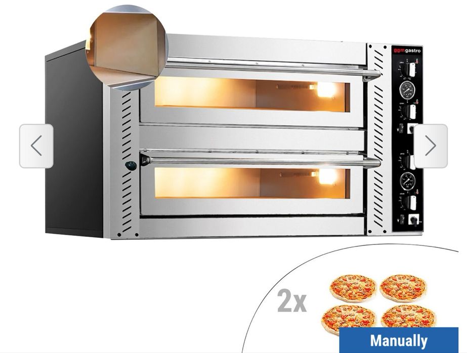 Cuptor pizza electric professional complet samotat