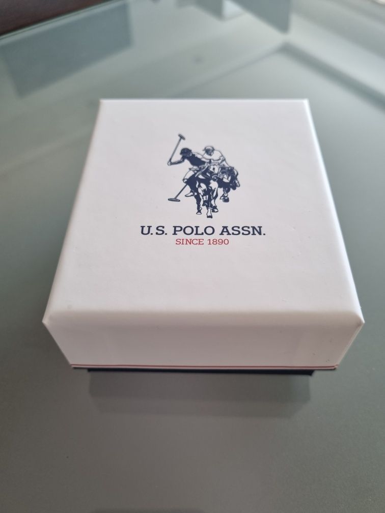 Мъжка кожена гривна U.S. Polo Assn. - нова