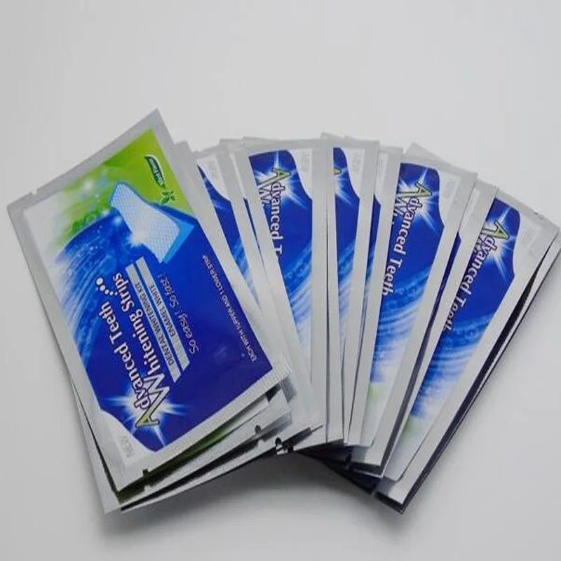 Супер цена! 28 броя Лентички за избелване на зъби Advanced teeth white