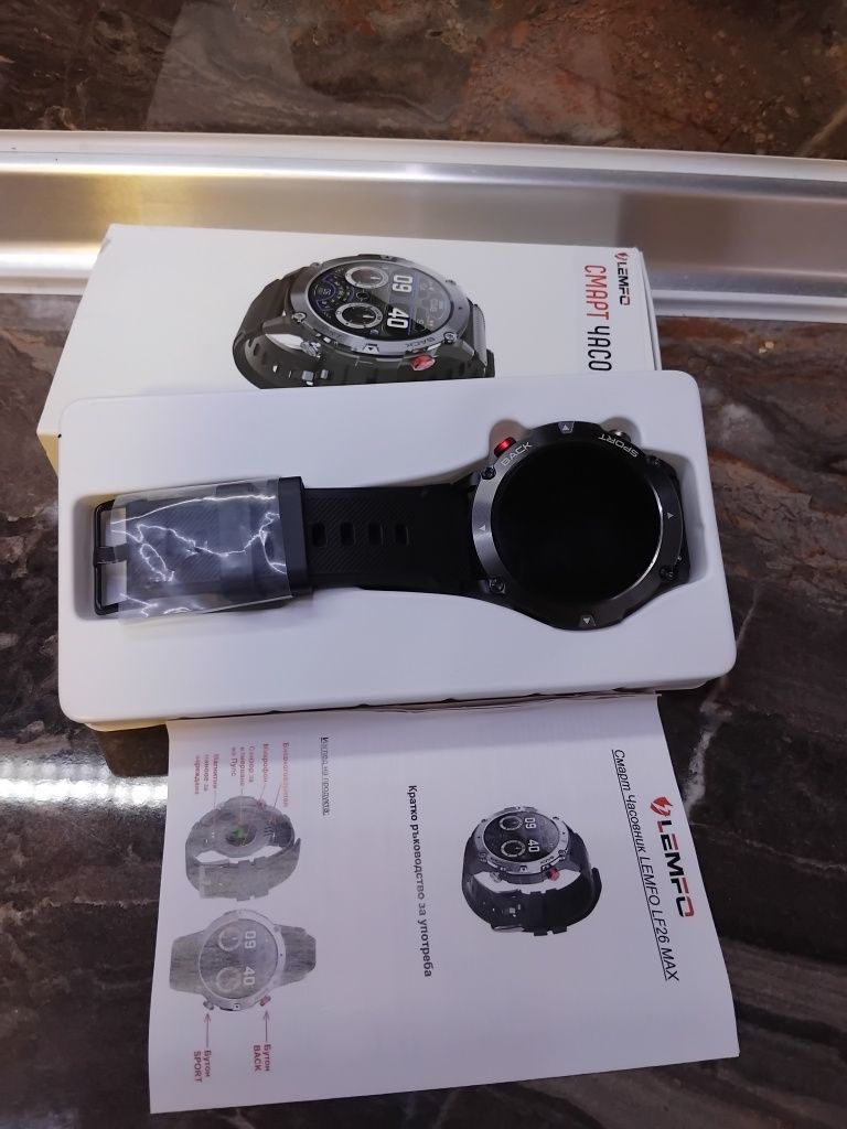 Смарт часовник LEMFO smart watch LF26 MAX