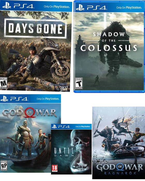 Хард с эксклюзивами PS4 и PS5