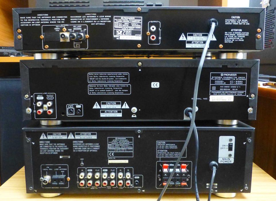 Linie Pioneer 3 piese