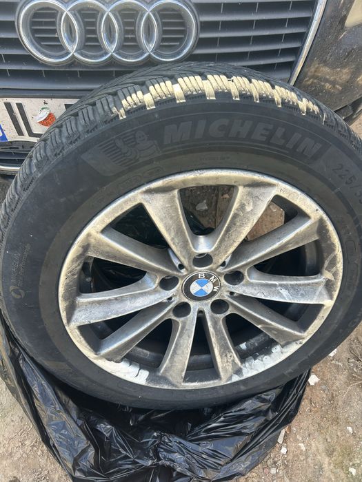 Jante BMW 17 inch 225/55/R17 cu anvelope iarna