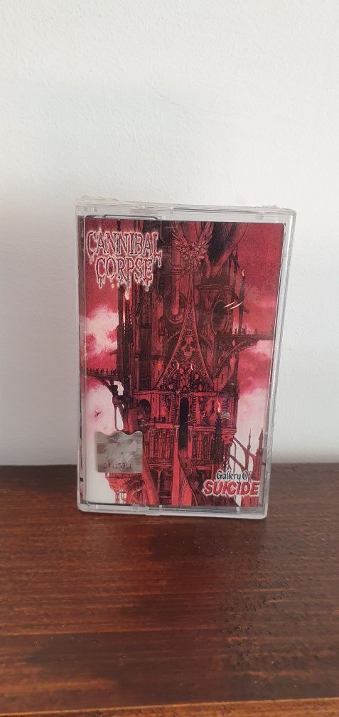 Caseta audio Cannibal Corpse Gallery of Suicide brutal death metal