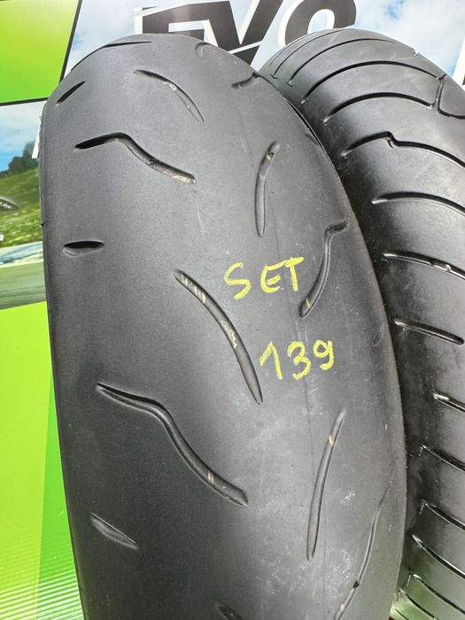 Set Anvelope Moto 120 70 17 si 180 55 17 Bridgestone Bt023 Set139