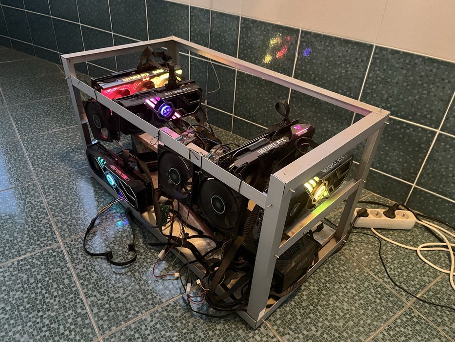 Продам Майнинг ферму rtx3080