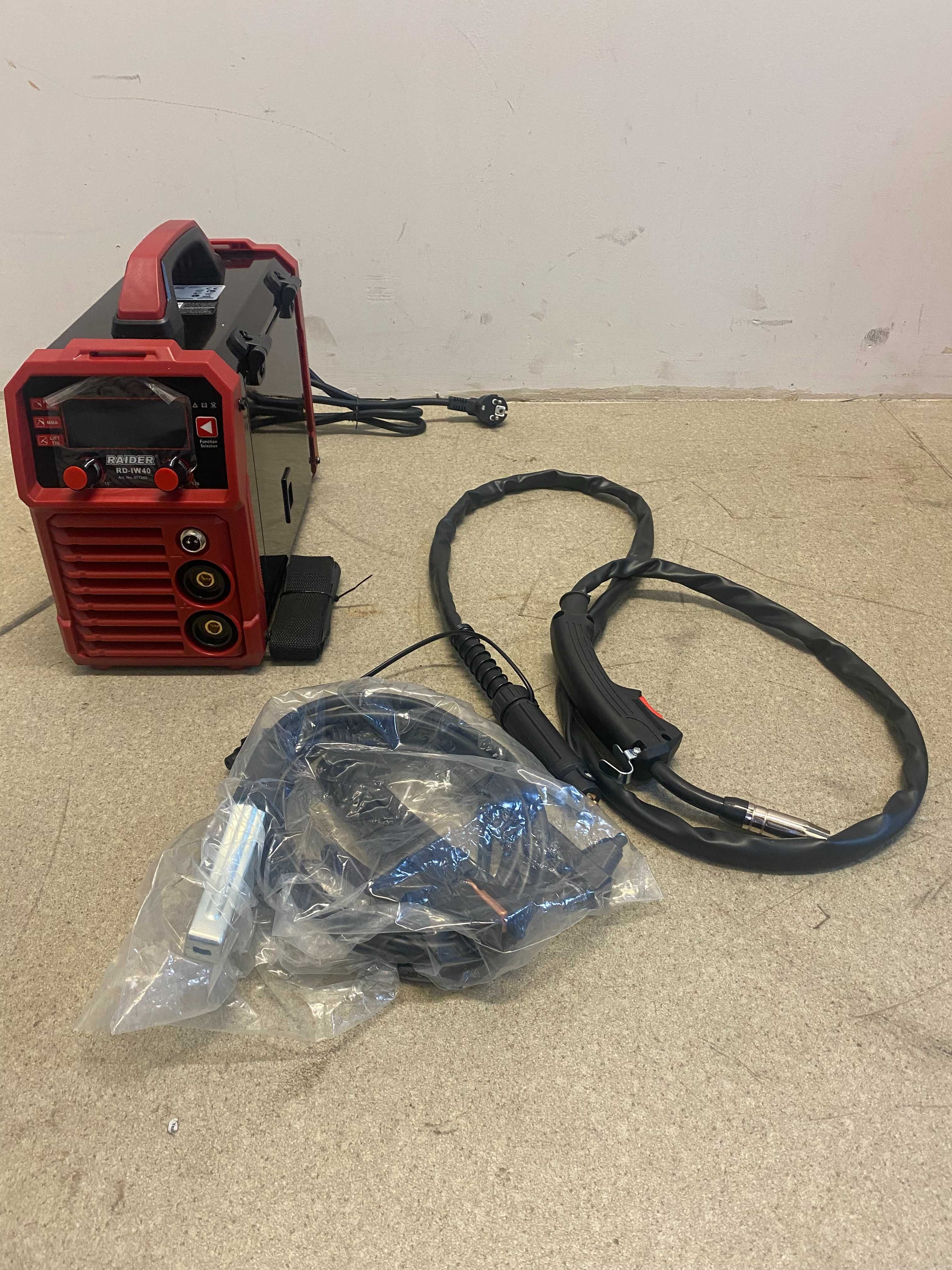 077240	Инверторен електрожен 2в1 MIG/MAG gasless & MMA 120A RD-IW40