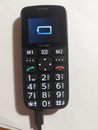 Мобилен телефон с големи копчета