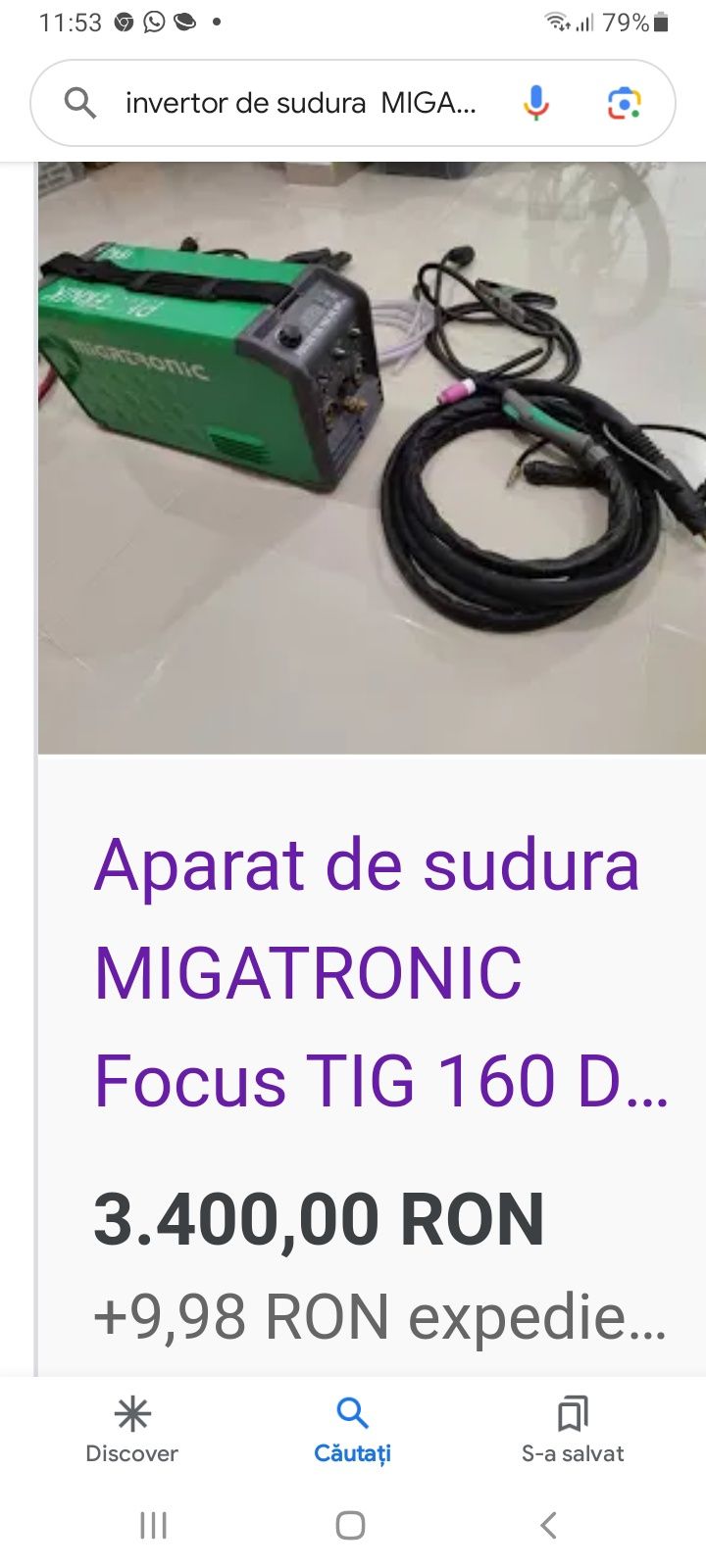 Invertor de sudura  MIGATRONIC  Focus