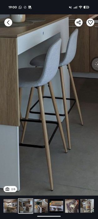 Scaun bar The Home 3 buc