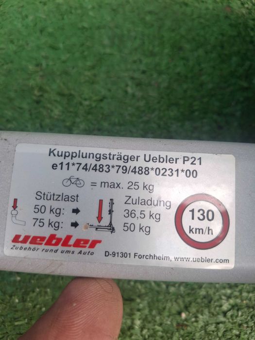 Багажник  Стойка за колела  за 2 велосипеда за теглич