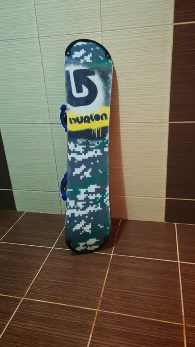 Placa snowboard Burton 110 -legaturi boots