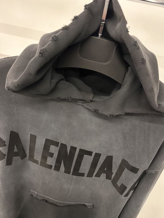 Hanorac B.alenciag.a bumbac 100%