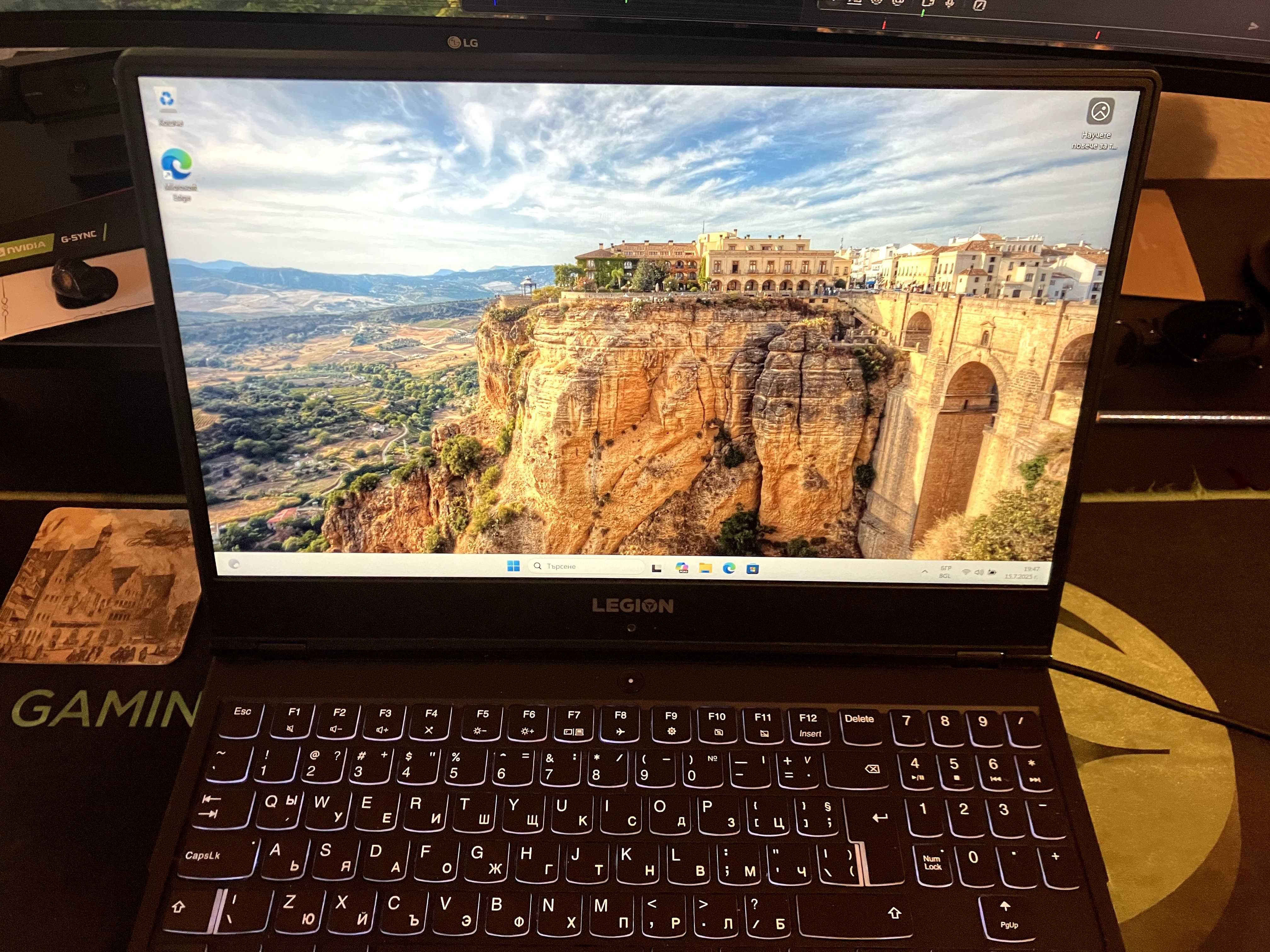 Lenovo Legion Y530 - 16 GB RAM, Intel Core i7-8750H, 256 SSD, 1TB HDD