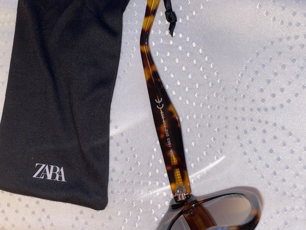 Ochelari cat eye Zara noi in toc personalizat