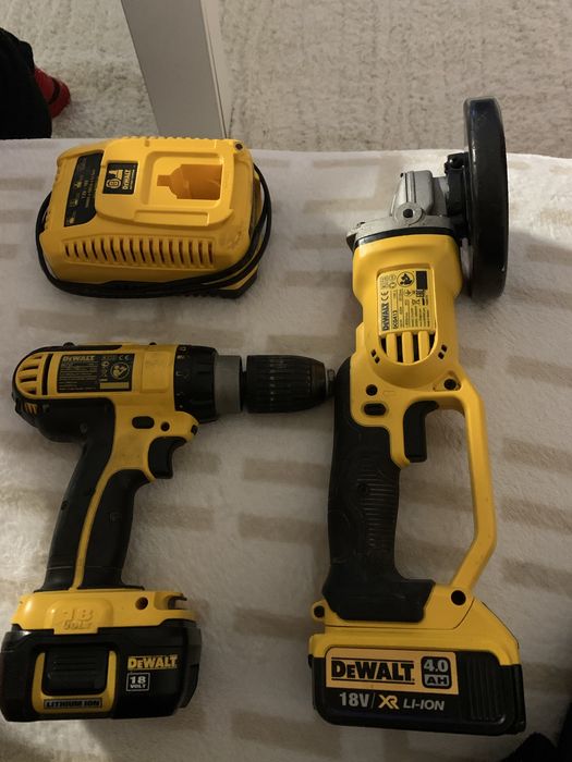 Set bormasina si polizor DeWalt