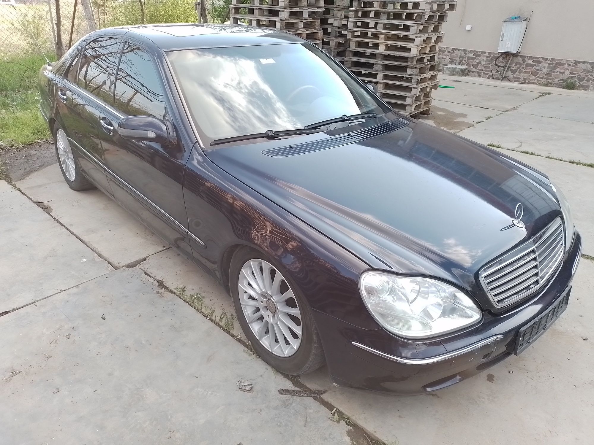 Mercedes S320 на части