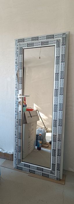 Алуминиева врата с огледало