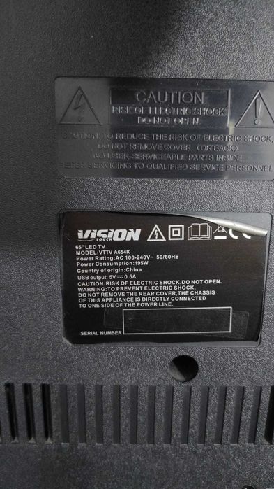 Televizor Smart LED Vision Touch VTTV A504KVS, 126 cm, Ultra HD 4K