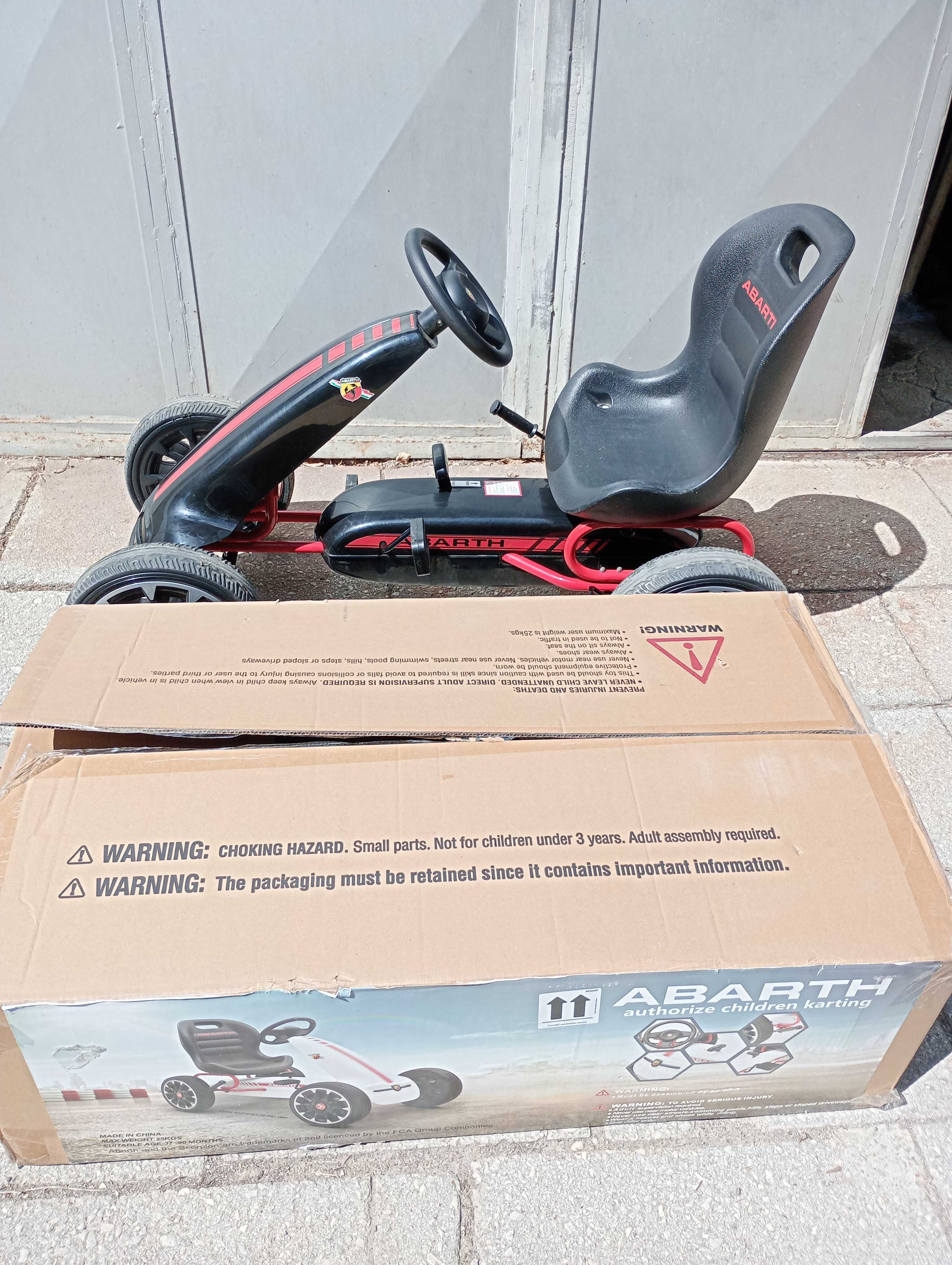 Продавам детски картинг "ABARTH" - ИЗГОДНО!