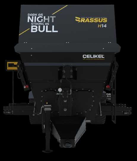 Горизонтальный смеситель-кормораздатчик Celikel Brassus H8,10,12,14 м