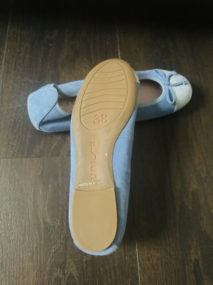 Balerini din piele intoarsa , noi marimea 37 / 38