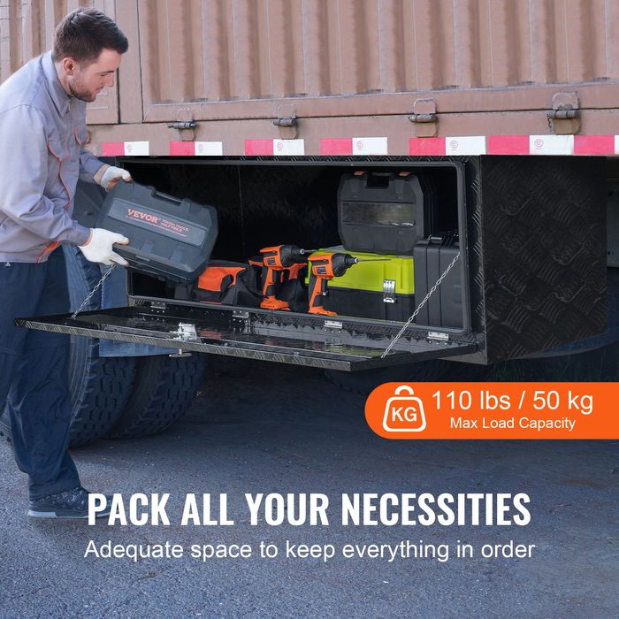 Cutie Aluminiu pentru Camion 1524x610x610mm cu Lacat