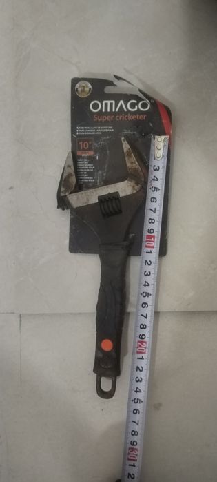 Разводной ключ с тонкими губами  10 размер 9шт  8 размер 3шт