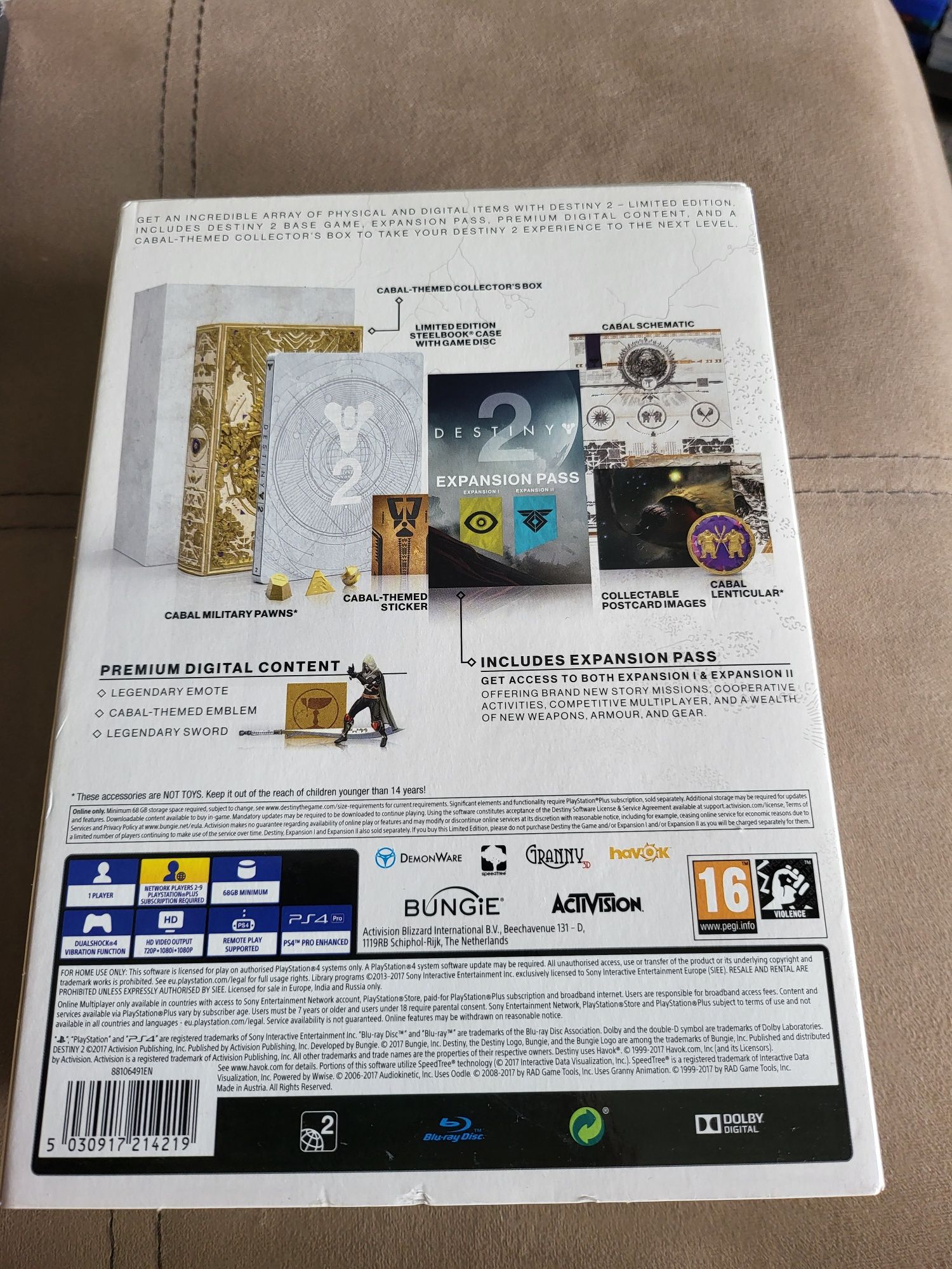 Destiny 2 Limited Steelbook Edition PS4