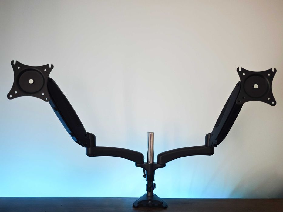 Suport 2 monitoare Arctic Z2 3D impecabil - piston cu gaz