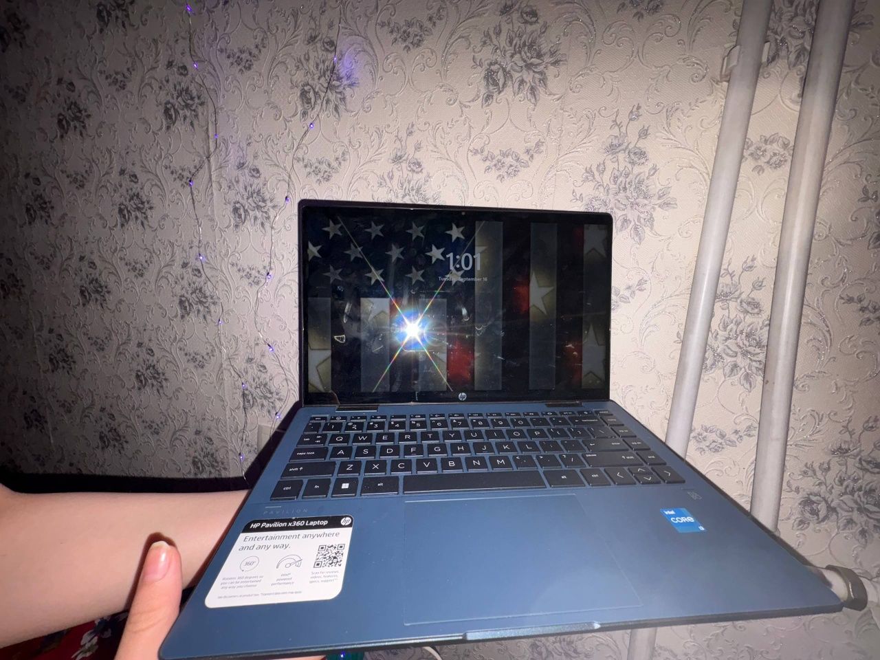 HP laptop sensorli