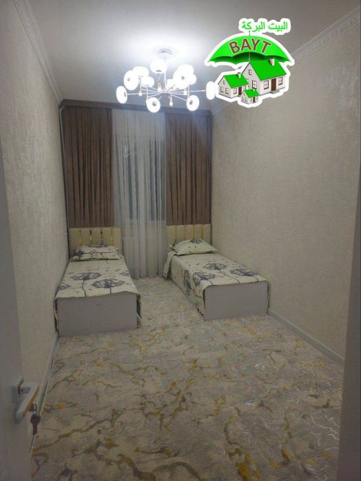 ^3/3/4 Чиланзар 8 kvartal Евроремонт Мебель+Техника Продаётся Квартира