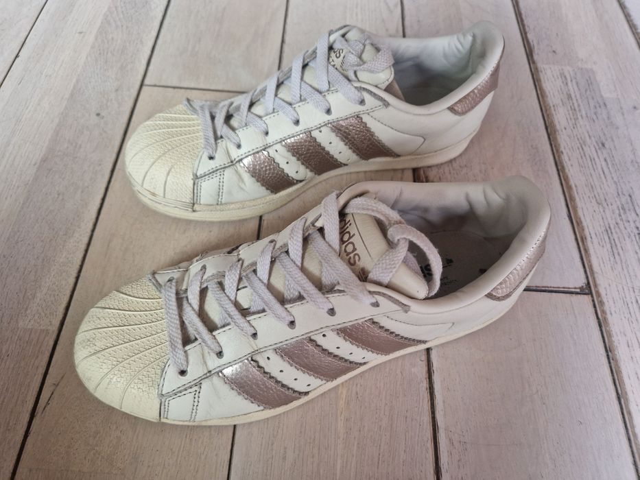 Маратонки ADIDAS SUPERSTAR естествена кожа