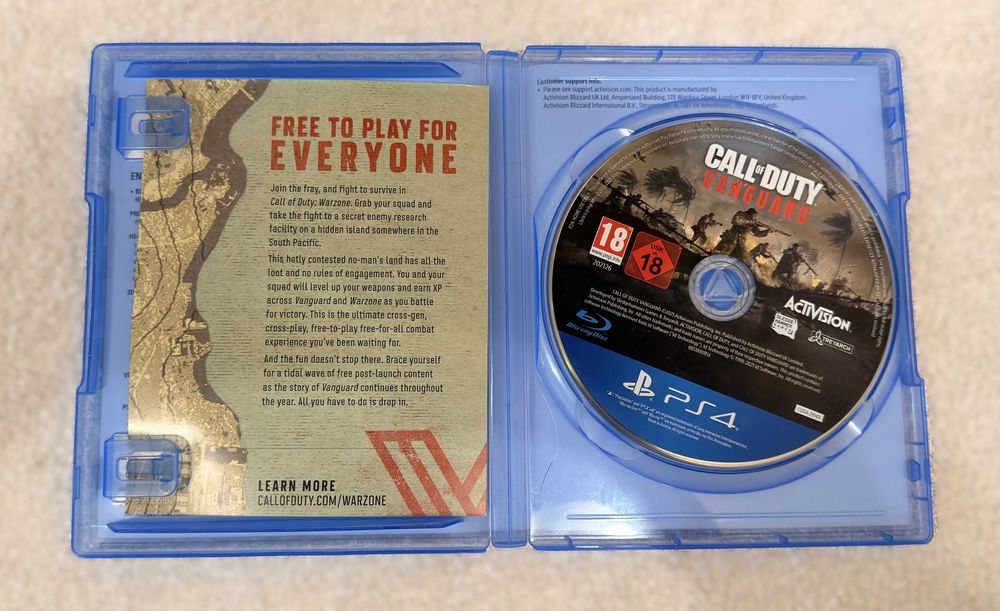 отлична Call Of Duty Vanguard за PS4