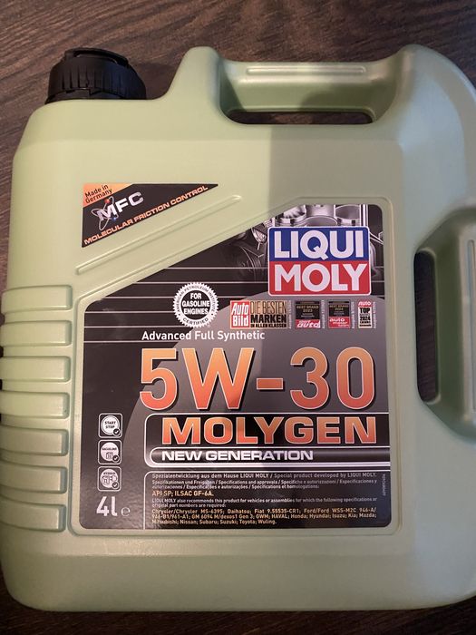 LIQUI MOLY 5W-30 MOLYGEN оптовый цена
