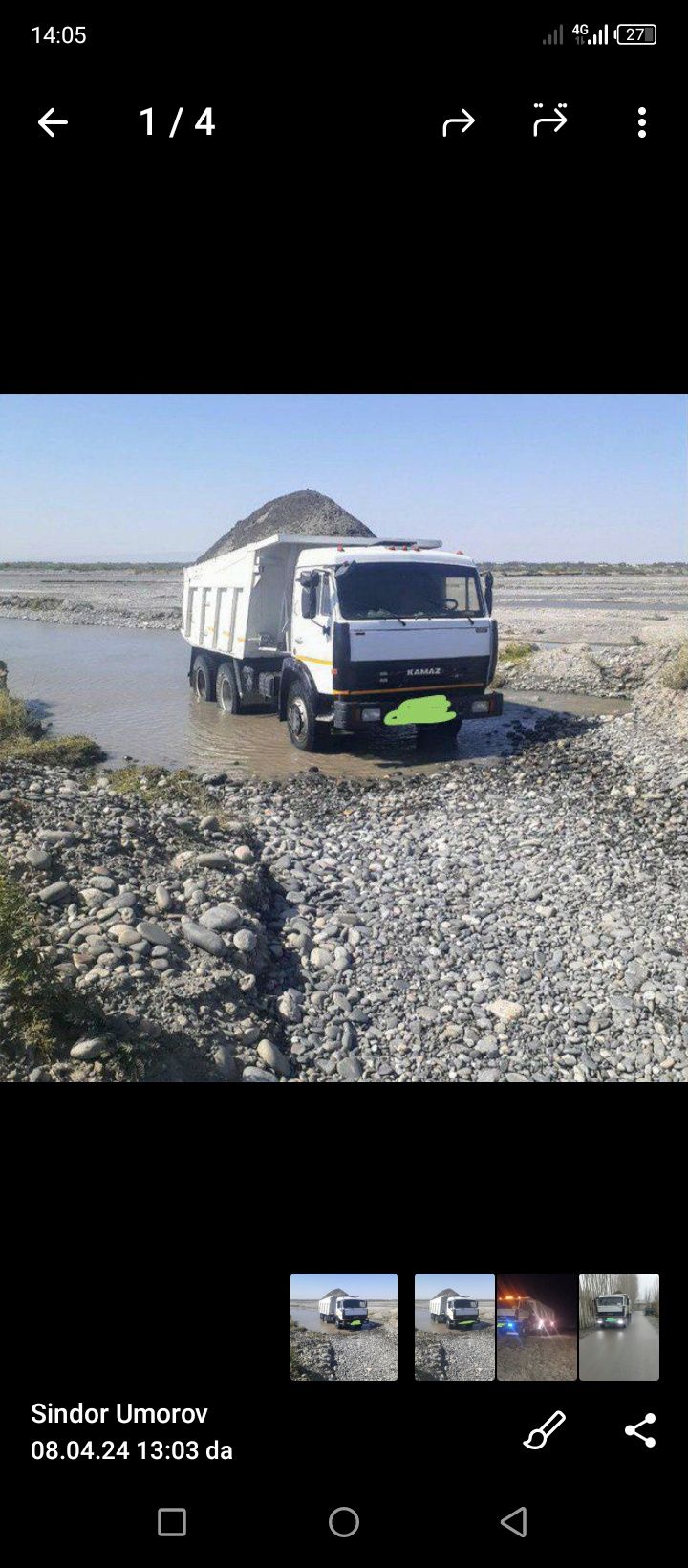 Assalomu aleykum kamaz yevro sotiladi holati yaxshi bolanlari yangi