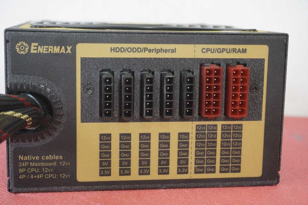 Захранване Enermax 700W Gold - 2х 8pin CPU! / вкл ДДС