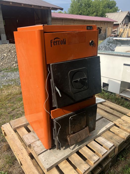 Vand cazan ferroli combustibil solid 40kw