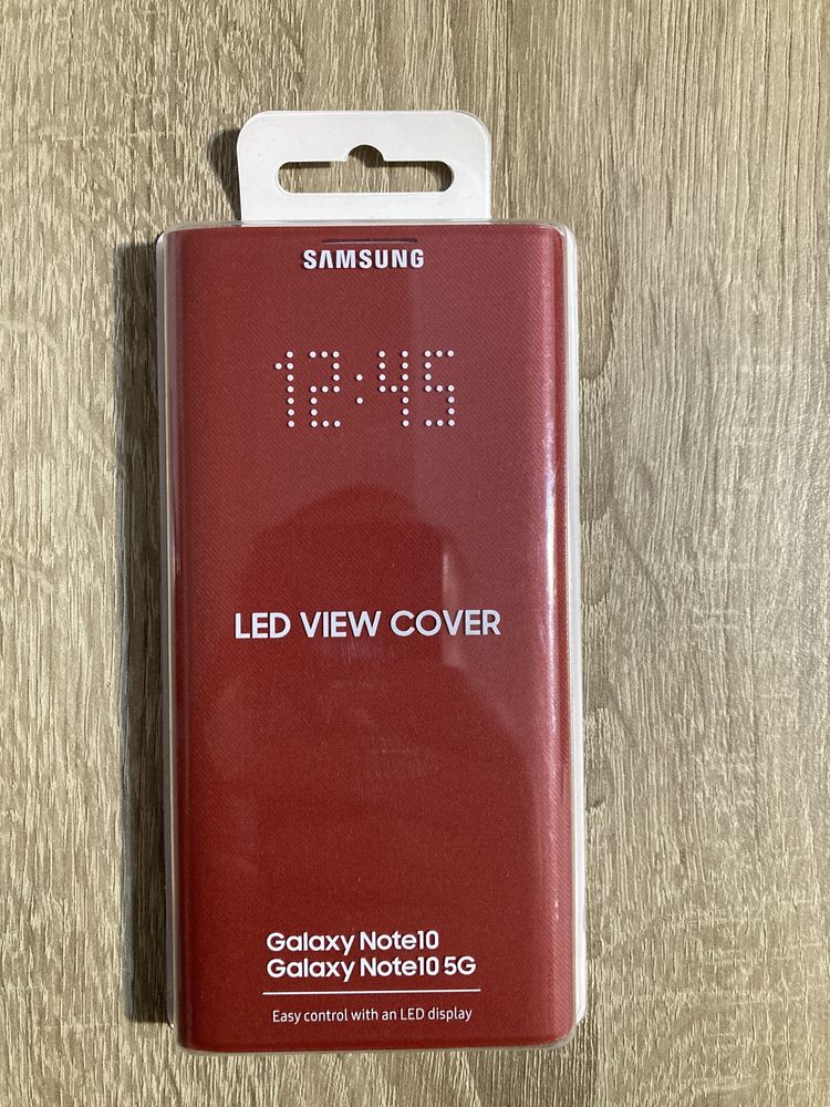 Vand husa carte originala Led View Cover Samsung Galaxy Note 10 noua