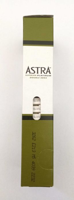 Lame de ras Astra Superior Platinum 100 buc barbierit clasic barbati