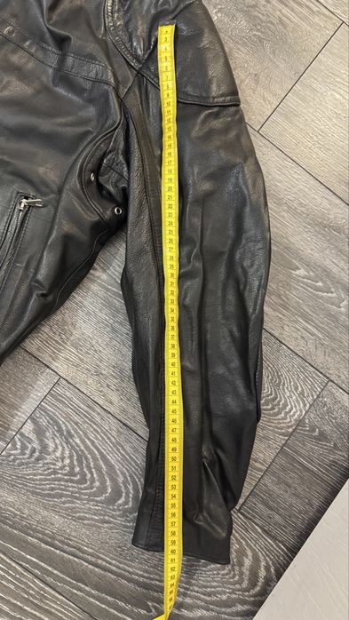 Мото яке от естествена кожа