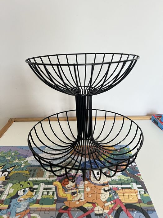 Cos fructe supraetajat cos metalic etajera