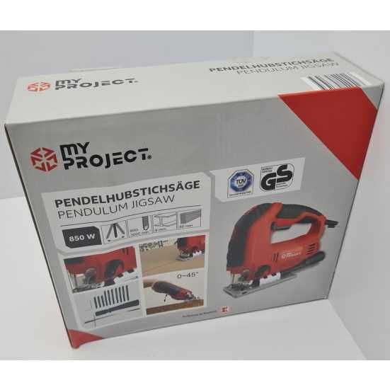 Fierastrau Pendular Cu Laser My Project, 800 W, 3100 RPM  10 Lame