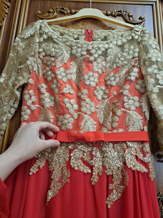 Вечернее платье. Ko'ylak. Oqshom libosi.