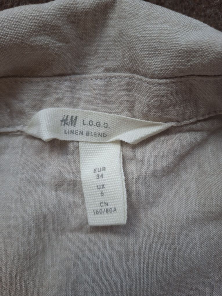 Дамска риза с къс ръкав H&M
