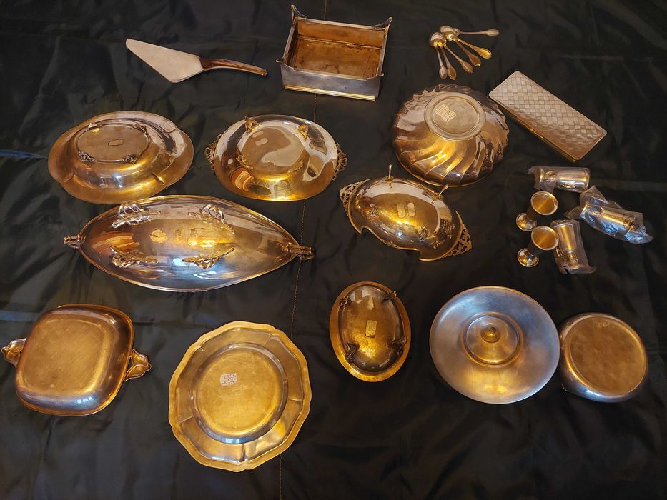 Obiecte argint masiv