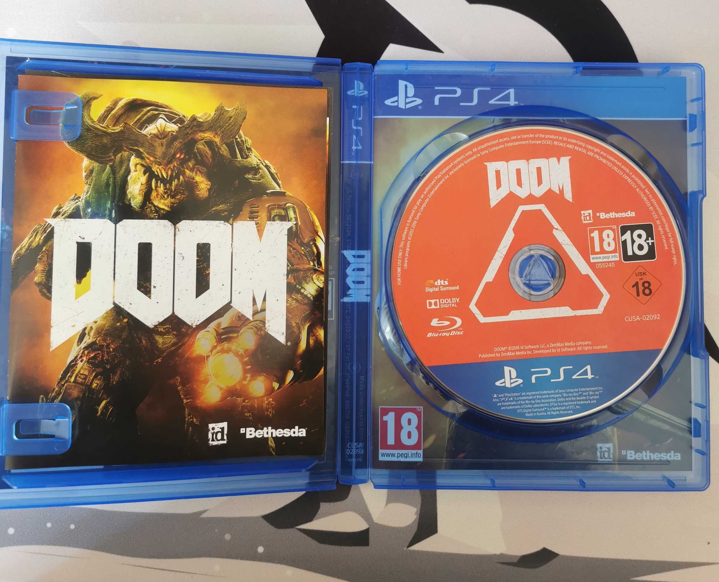 Doom pentru playstation 4+alte jocrui